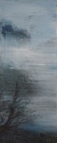 Xianwei Zhu · „Timeless 2 ” · 2022 · Acryl auf Leinwand · 100 x 40 cm