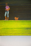 Thomas Heger · ohne Titel · Acryl auf Leinwand · 40 x 30 cm