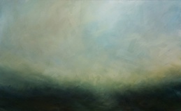Rasso Hecker · aus der Serie „Jeux de vagues, VI” · 2020 · Öl auf Leinwand · 130 x 210 cm