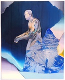 Christofer Kochs, Nebenschauplatz, gef. Lw, Öl, 140x115 cm, 2022