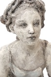 Silvia Siemes · aus „Bleiben, Warten” · 2019 · Terrakotta, 06 11 19 · 59 cm