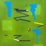 Thomas Heger · „Fern von China 5“ · 2009 · Acryl auf Leinwand · 100 x 100 cm