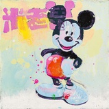 Marc Taschowsky · „Micky” · 2020 · Öl auf Leinwand · 35 x 35 cm