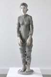 Silvia Siemes · „Stehende” · 2019 · Terrakotta, 08 03 19 · 96 cm
