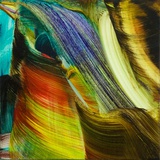 Isa Dahl · „wanderung“ · 2014 · Öl auf Leinwand · 50 x 50 cm