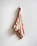 Jessi Strixner, Pantie - made with love, 2024 Lindenholz geschnitzt, Acryl, 31 x11 x 5 cm