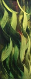 Isa Dahl · „wanderung“ · 2012 · Öl auf Leinwand · 120 x 50 cm