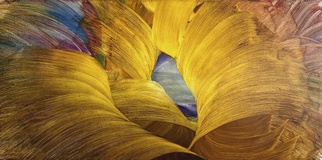 Isa Dahl, bloom, 2023, Öl auf Holz, 110 x 220 cm