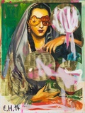 Endy Hupperich · „Soapopera” · 2014 · Öl auf Leinwand · 80 x 60 cm