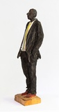 Clemens Heinl · „Muddy“ · 2008 · Bronze, Pappel bemalt · Höhe 48 cm