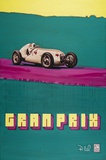 Patrick Pilsl · „Grand Prix” · 2023 · Mischtechnik auf Leinwand · 90 x 60 cm
