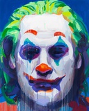 Marc Taschowsky · „Joker” · 2022 · Öl auf Leinwand · 200 x 160 cm