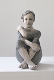 Silvia Siemes · aus „Bleiben, Warten” · 2019 · Terrakotta, 07 12 19 · 30 cm