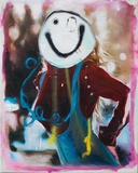 Endy Hupperich · „LovelyPrettyAmazingThing” · 2016 · Öl auf Leinwand · 100 x 80 cm