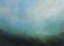Rasso Hecker · aus der Serie „Jeux de vagues, IV” · 2020 · Öl auf Leinwand · 110 x 155 cm