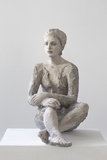 Silvia Siemes · aus „Bleiben, Warten” · 2019 · Terrakotta, 15 05 19 · 51 cm