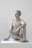 Silvia Siemes · aus „Bleiben, Warten” · 2019 · Terrakotta, 10 11 19 · 53 cm