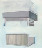 Birte Horn · „teile_2” · 2011 · Öl auf Leinwand · 80 x 70 cm