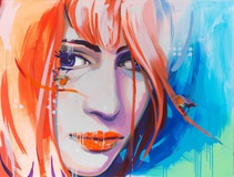 Marc Taschowsky · „Danielle” · 2022 · Öl auf Leinwand · 130 x 170 cm