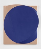 Birte Horn, standout_blaurose, 2024, Öl auf Leinwand, 84x74x4 cm