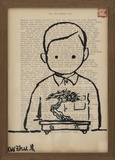 Xianwei Zhu · „Portrait of a Gentlemen” · 2022 · chinesische Tusche auf Papier · signiert und rot gestempelt Unikat ·30 x 20,5 cm