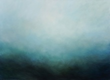 Rasso Hecker · aus der Serie „Jeux de vagues, XXV” · 2020 · Öl auf Leinwand · 130 x 180 cm
