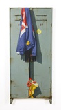 Stefan Bircheneder, Spind 68-69, Öl, Acryl auf Leinwand, 180x80x7 cm, 2026