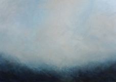 Rasso Hecker · aus der Serie „Jeux de vagues, XIII” · 2020 · Öl auf Leinwand · 115 x 165 cm