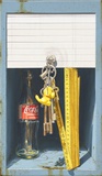 Stefan Bircheneder, Rolladenspind 9, 2026, Öl, Acryl auf Leinwand, 41x24 cm