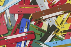 Stefan Bircheneder, Leitzkultur, Öl, Acryl auf Leinwand, 60x90 cm, 2024