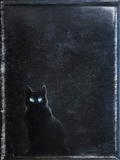 Jan Gemeinhardt, Watcher, Acryl, Öl/Leinwand, 24x18 cm