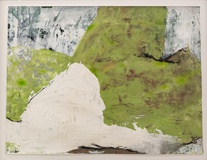 Daniel Kojo Schrade · „Paisley Park” · Mischtechnik auf Papier · 74 x 100 cm