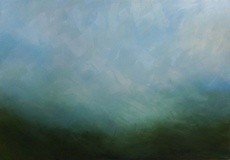Rasso Hecker · aus der Serie „Jeux de vagues, IV” · 2020 · Öl auf Leinwand · 110 x 155 cm