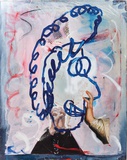 Endy Hupperich · „RuheBitteSchön” · 2016 · Öl auf Leinwand · 100 x 80 cm