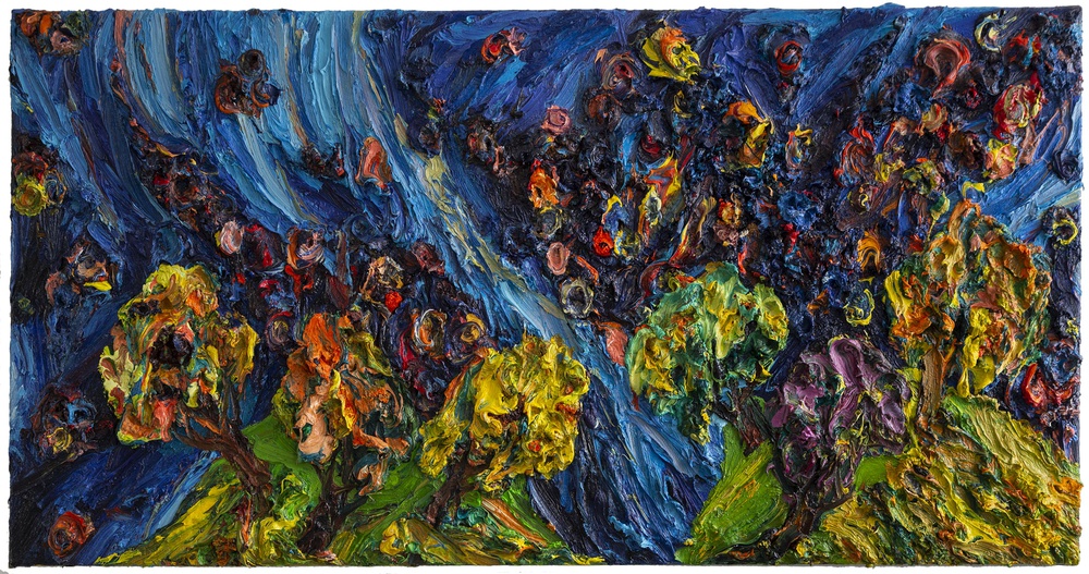 Harry Meyer Farbgebirge Dreidimensionalitat Landschaften Haptik