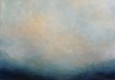Rasso Hecker · aus der Serie „Jeux de vagues, XIV” · 2020 · Öl auf Leinwand · 115 x 165 cm