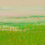 Susanne Maurer · 2014 August # 3 · Acryl und Öl auf Leinwand · 40 x 40 cm