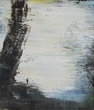 Xianwei Zhu · „Rückkehr 2 ” · 2022 · Acryl auf Leinwand · 70 x 60 cm