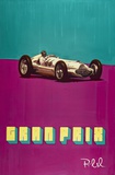 Patrick Pilsl · „Grand Prix” · 2023 · Mischtechnik auf Leinwand · 90 x 60 cm