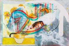 Endy Hupperich · „Vincents” · 2017 · Öl auf Leinwand · 120 x 160 cm