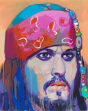Marc Taschowsky · „Jack Sparrow” · 2021 · Öl auf Leinwand · 200 x 160 cm