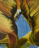 Isa Dahl, nightandday, 2023, Öl auf Holz gerahmt, 60 x 50 cm