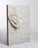 Christofer Kochs, Seismograph, 80x60 cm, Holz, Öl, lack, 2012