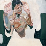 Tesfaye Urgessa, Hypnose 3, 2019, Öl auf Leinwand, 80 x 80 cm