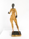 Michelle, 2009, Bronze/Pappel, 64 cm
