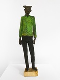 Pan, 2013, Bronze/Pappel, 70 cm