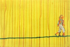 Thomas Heger · „Weg 3“ · 2006 · Acryl auf Leinwand · 20 x 30 cm