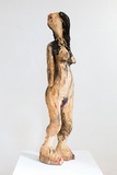 Thomas Putze, Süße, Ahorn, Tusche, 116x25x23 cm