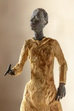 Detail: Michelle, 2009, Bronze/Pappel, 64 cm